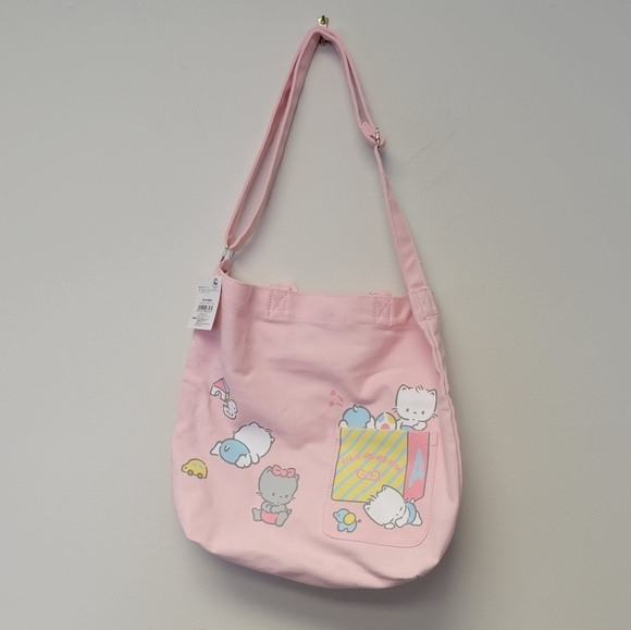 Sanrio Nya Ni Nyu Nye Nyon Kittens Crossbody Bag Purse - Picture 1 of 8